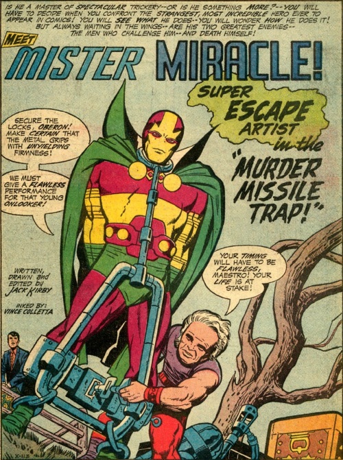 mr miracle 01-01 murder missle trap